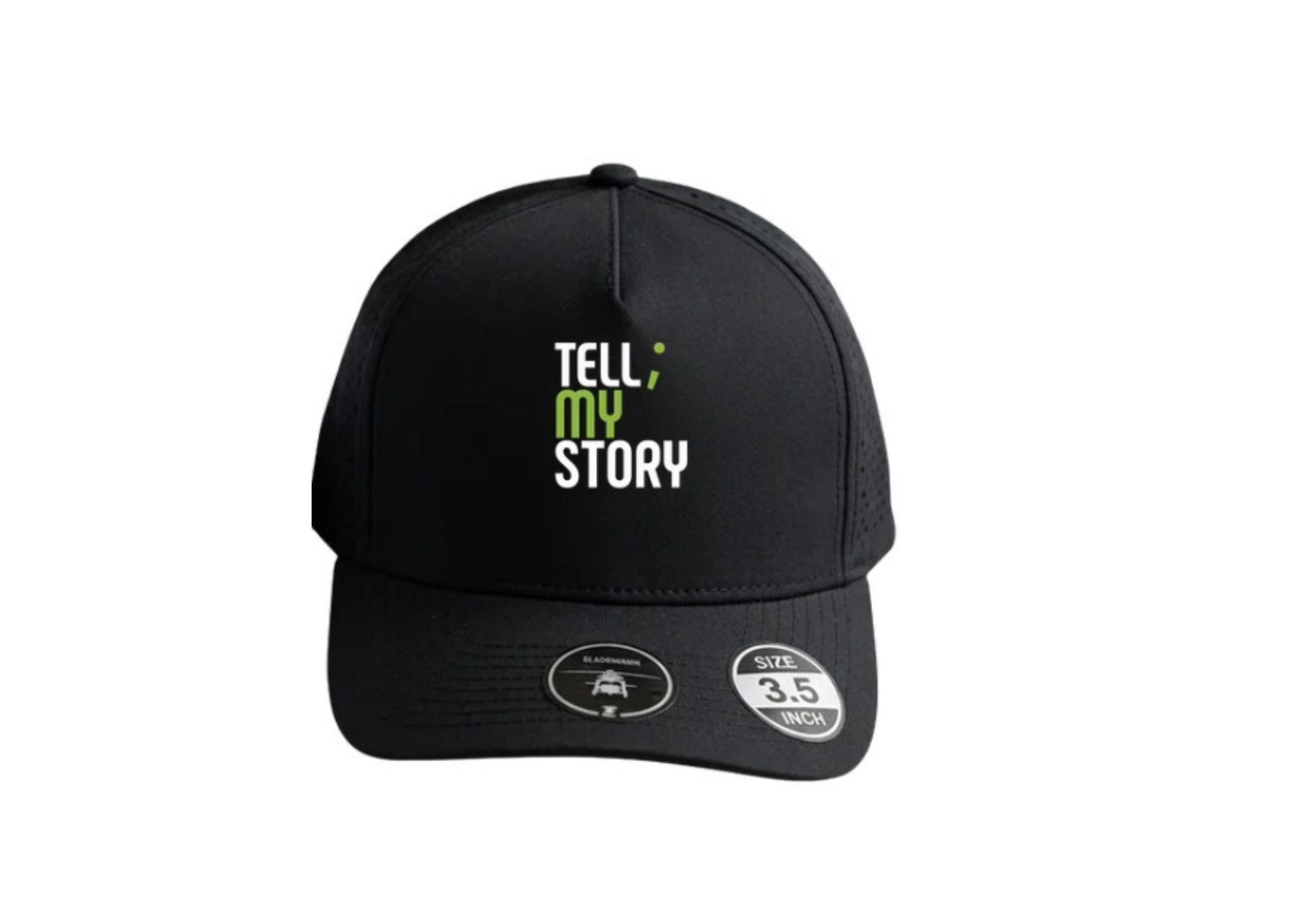 TELLMYSTORY Performance Snapback Hat – Structured Mid‑Profile Flexfit