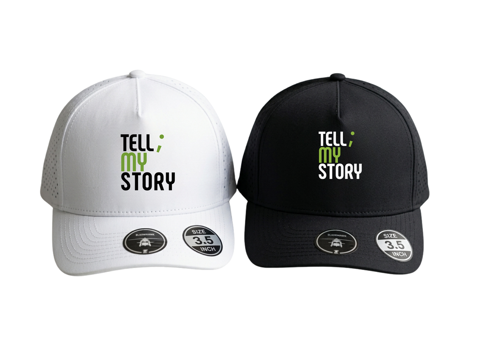 TELLMYSTORY Performance Snapback Hat – Structured Mid‑Profile Flexfit