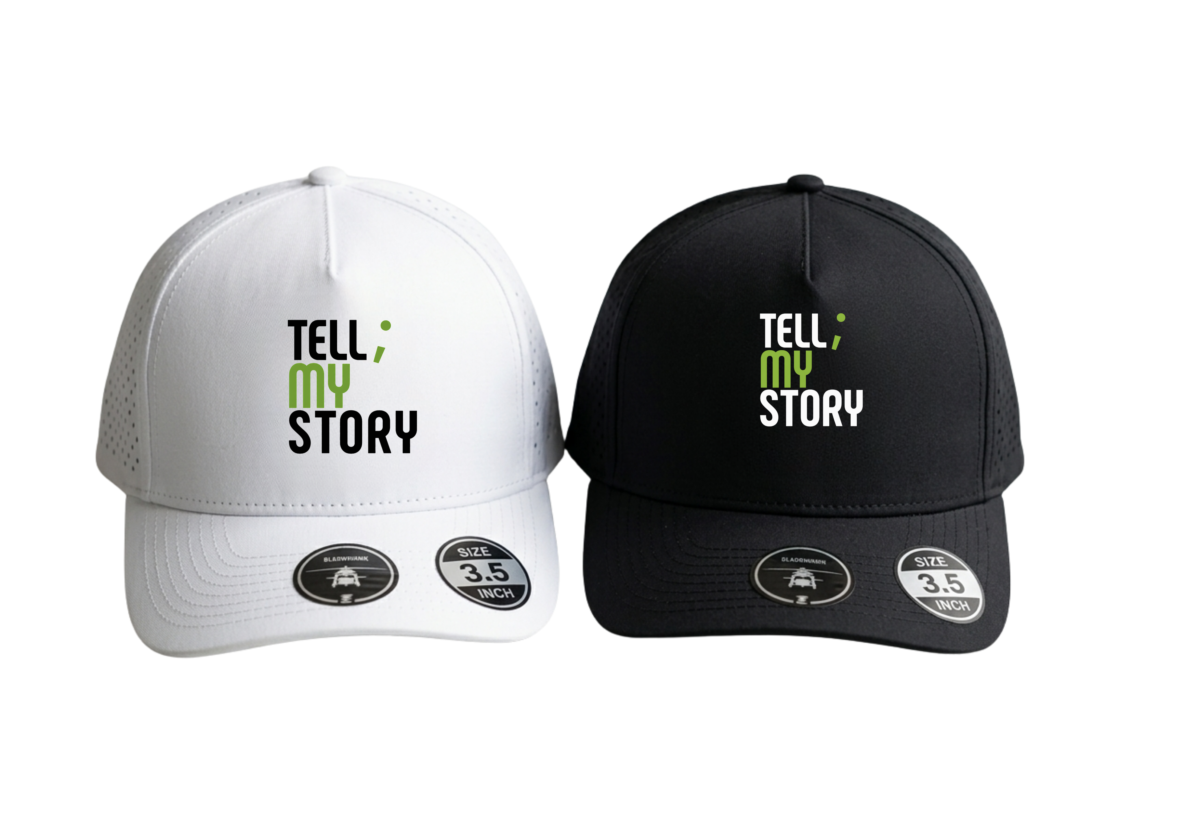 TELLMYSTORY Performance Snapback Hat – Structured Mid‑Profile Flexfit