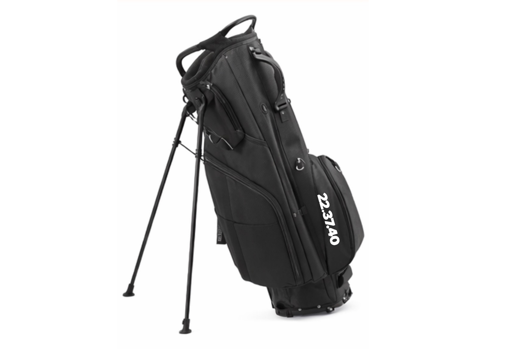 USO. Branded Item. USO. Elite Logo Premium Stand Golf Bag-Lightweight Black Performance Design Carry System